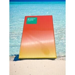 Gradient Puzzle Red Yellow Designed by Bryce Wilner 500 Piece New Sealed